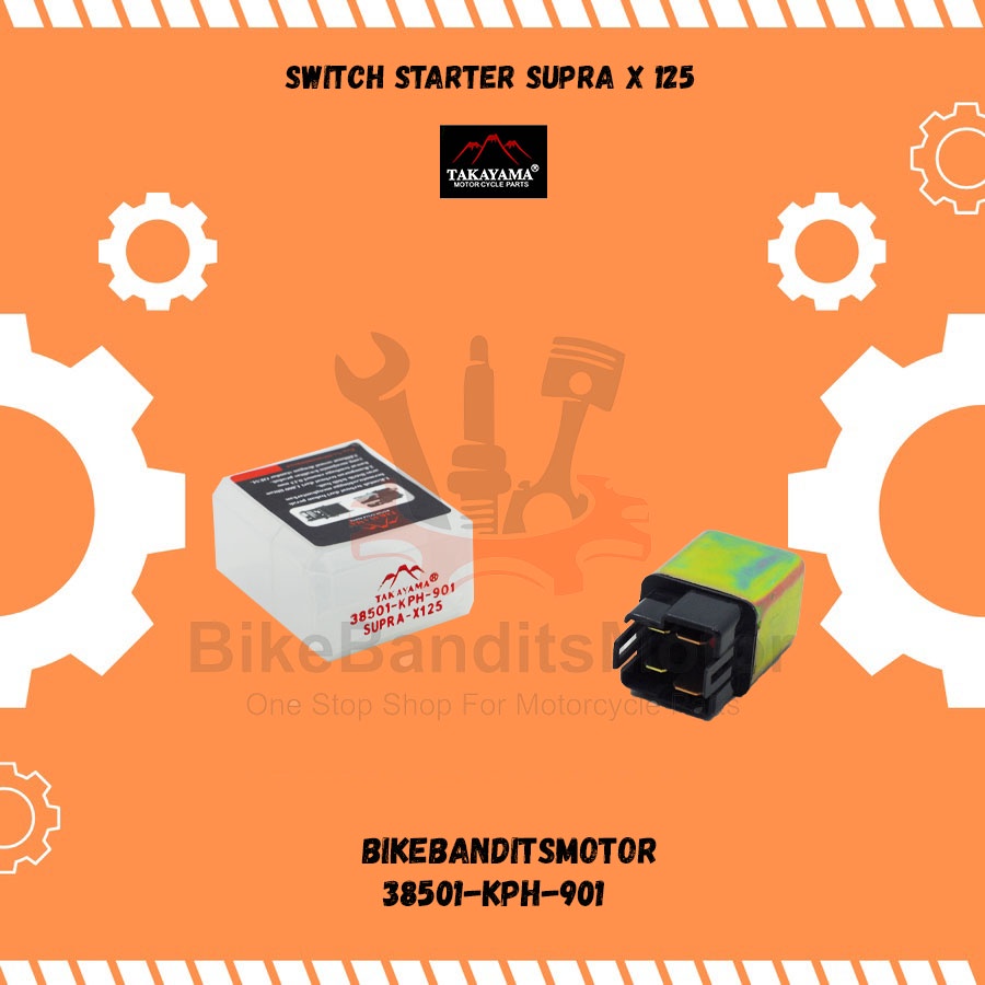 Bendik Starter Switch Starter Supra X 125 Takayama