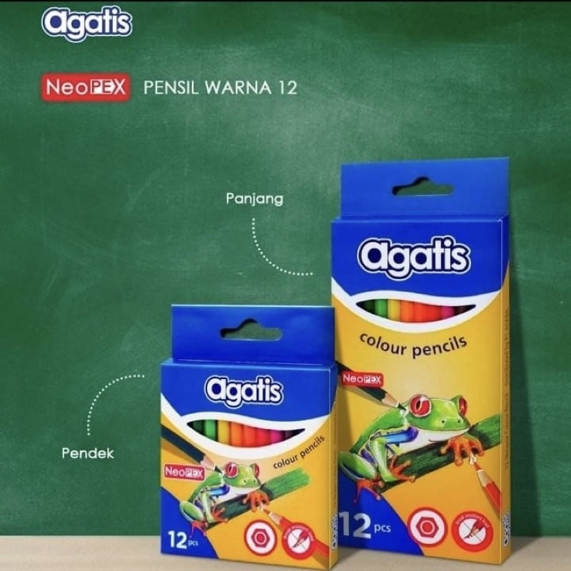 

PENCIL COLOR AGATIS NEOPEX NH-C | PENCIL 12 DAN 24 WARNA | HEXAGONAL SHAPE