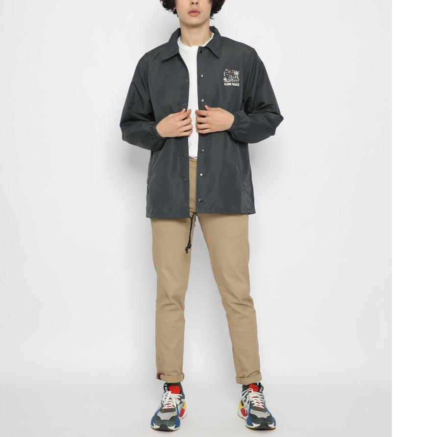 Terbaru - Erigo Coach Jacket Zushi Grey . . . . .