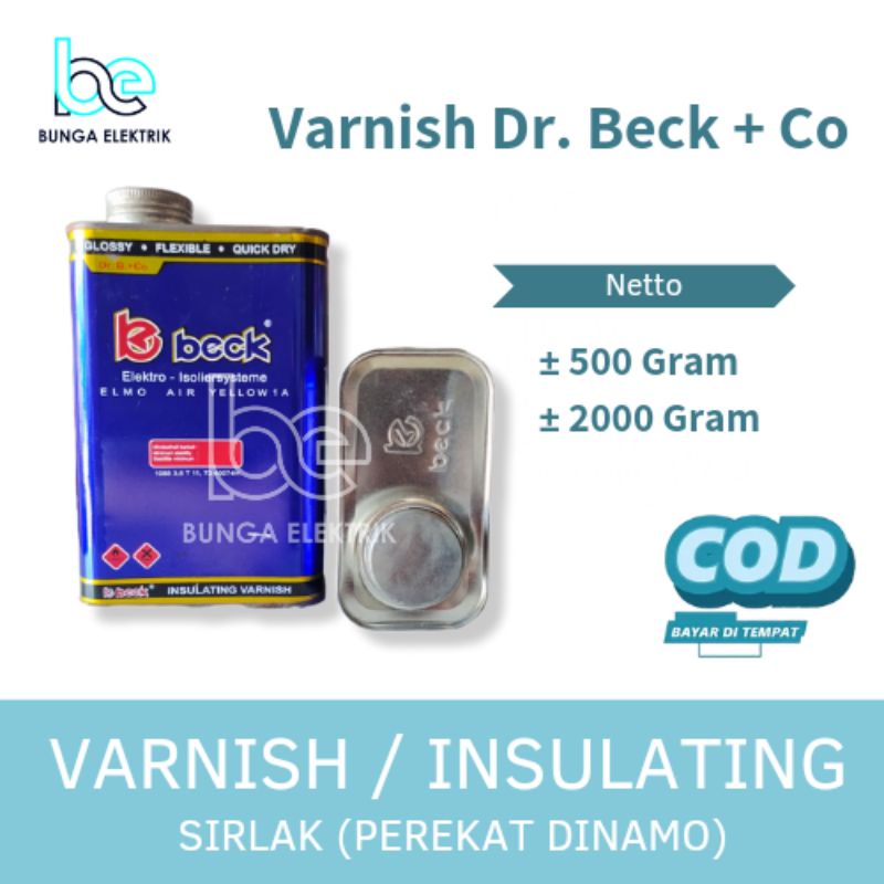 VARNISH INSULATING DR BECK KECIL BESAR LEM PEREKAT DINAMO