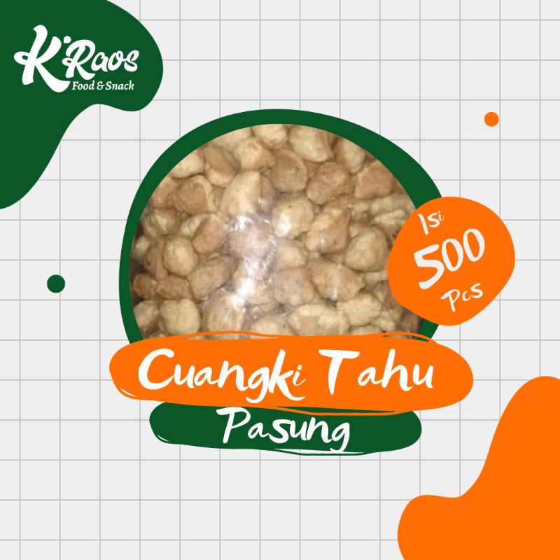 

Cuangki tahu pasung isi 500