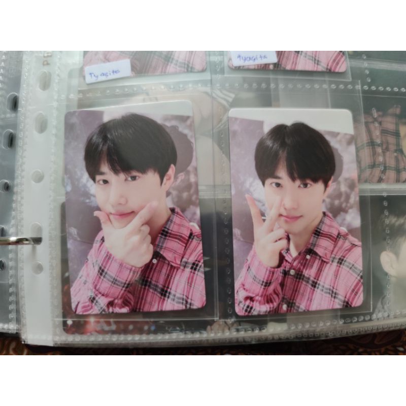 EXO Suho Junmyeon grey suit Yizhiyu YZY photocard pc official