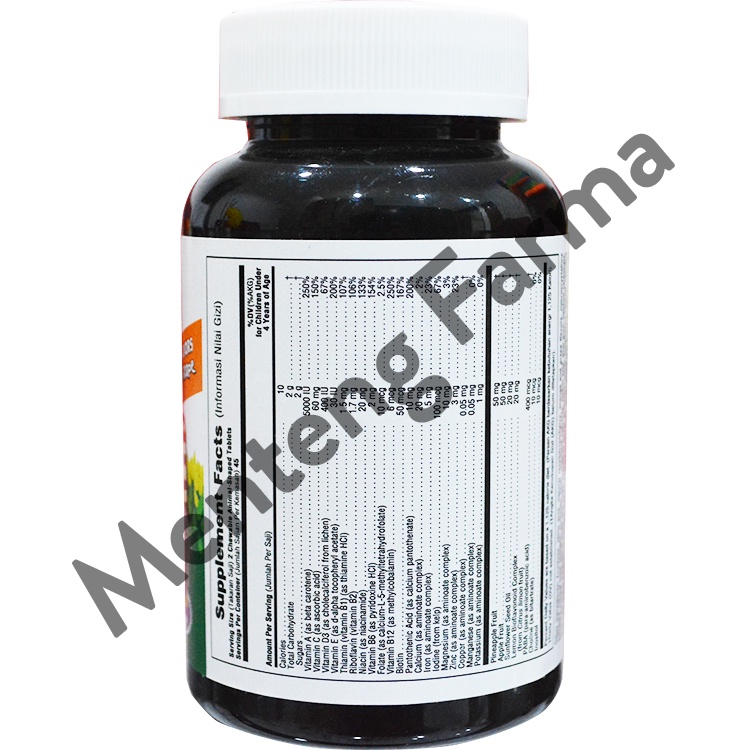 Natures Plus Animal Parade Multivitamin &amp; Mineral 90 Tablet