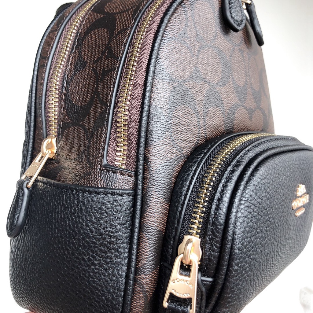8604 8603 coach Mini Court Backpack Women fashion Bag