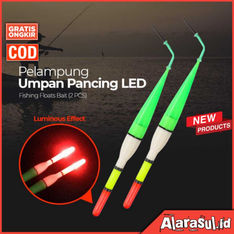 Kumbul Pancing Pelampung Umpan Pancing LED