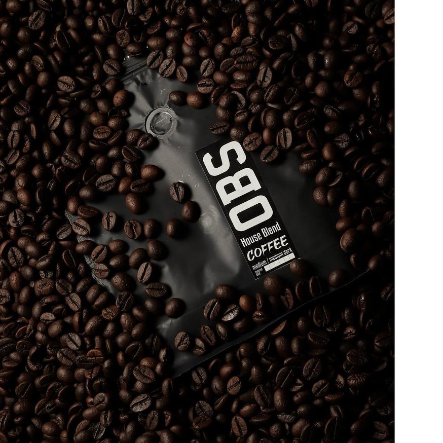 

BISA COD ✔️KOPI HOUSE BLEND 1 KG BIJI/BUBUK | ARABIKA ROBUSTA 1kg | OBS Coffee HouseBlend 1kg|KD2