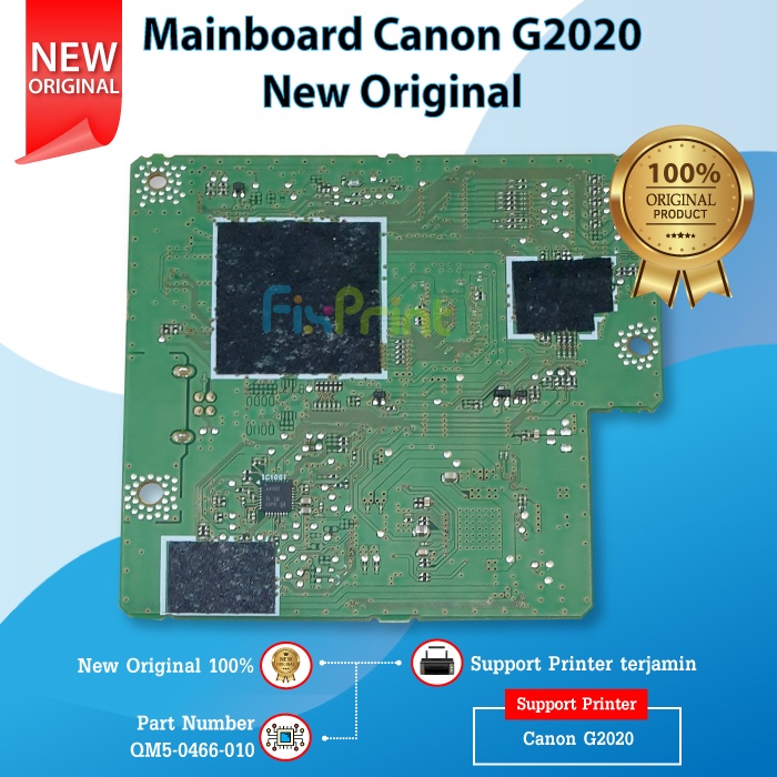 Board Printer Canon G2020, Mainboard Canon G-2020, Motherboard G 2020 New Original, Part Number QM5-0466-010