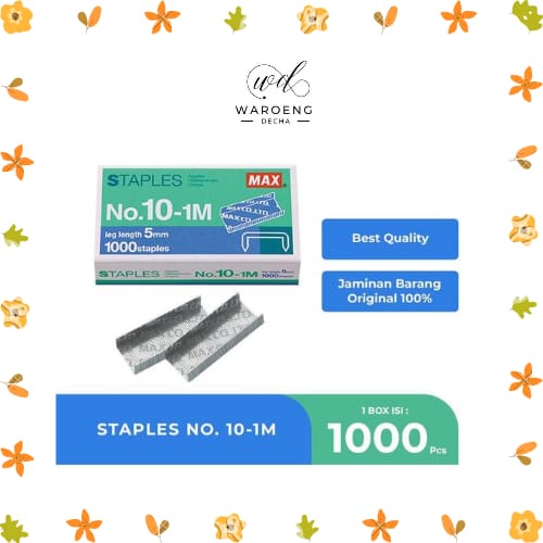 

Max Isi ulang/refill Staples - No 10-1 M