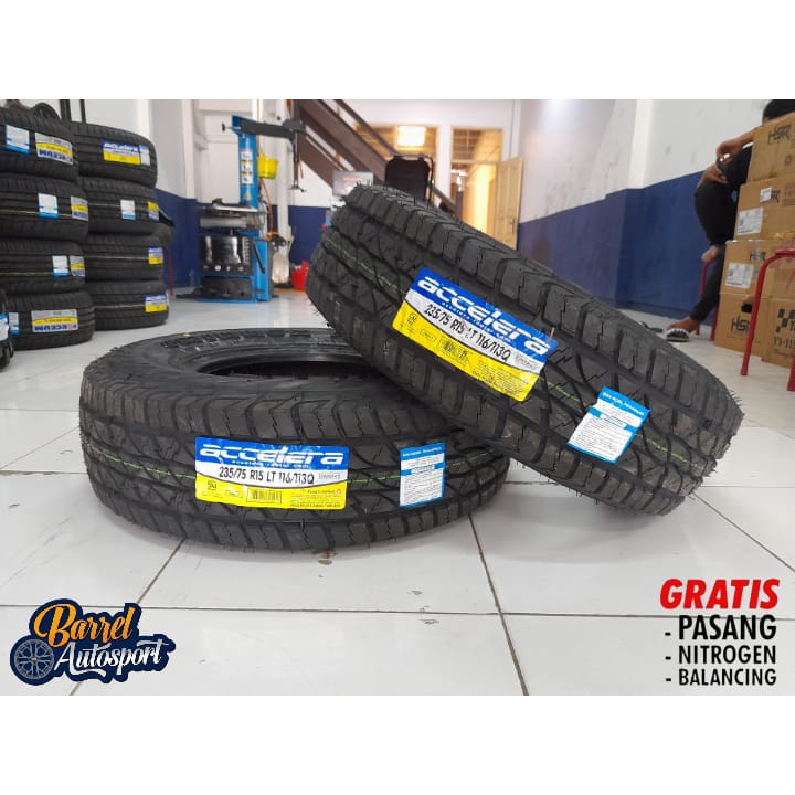 Ban Lapangan Ring 15 235/75 ACCELERA OMIKRON A/T 235/75 R15 Ban A/t Ring 15