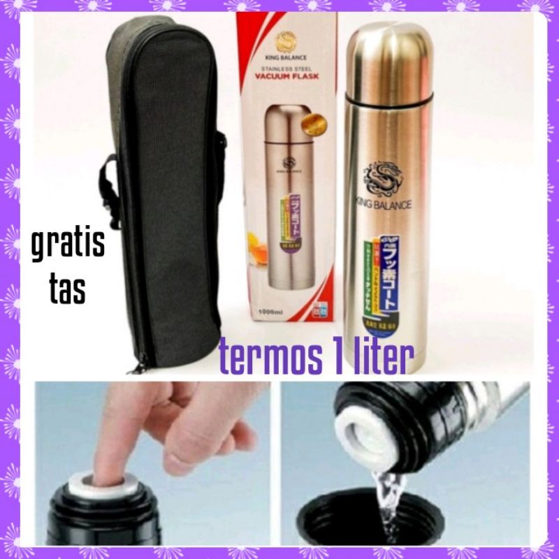 termos 1 liter free tas