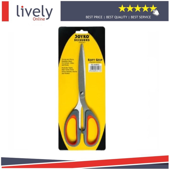 

Segera Miliki Gunting Joyko Sc-848Sg Sc-848 Sg Soft Grip Gagang Empuk Besar Terbatas