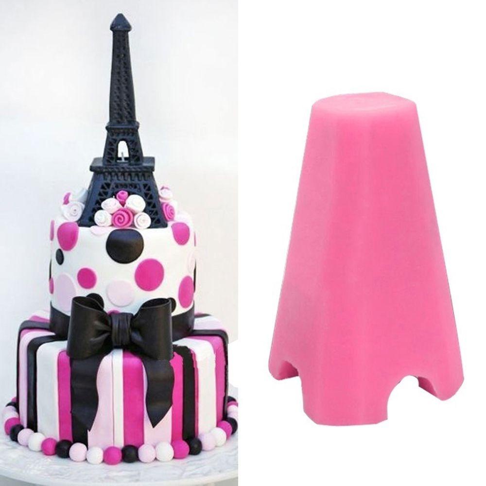 [Elegan] Cetakan Bakeware Aksesoris Dekorasi Cetakan Coklat Mini Menghias Permen Cetakan Fondant Cetakan Mold Eiffel Tower Shaped