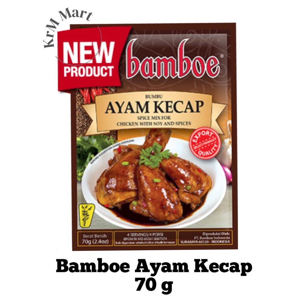 

Bamboe Ayam Kecap bumbu instan masakan dapur varian nusantara