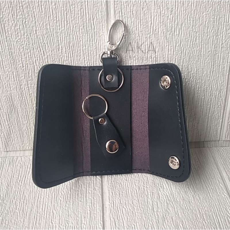 [HG BOSS08] Elegan Dompet STNK Gantungan Kunci Mobil Motor