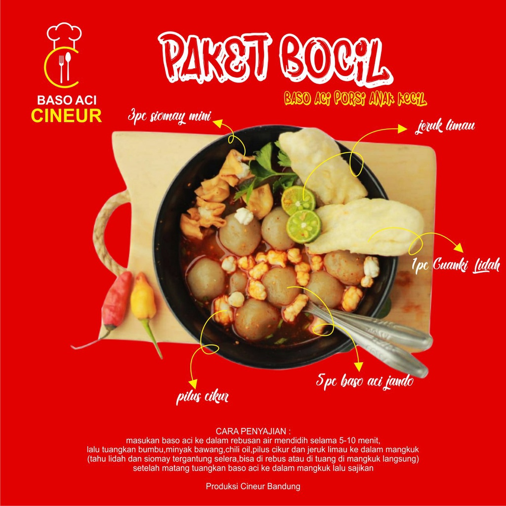 

BASO ACI CINEUR PAKET BOCIL