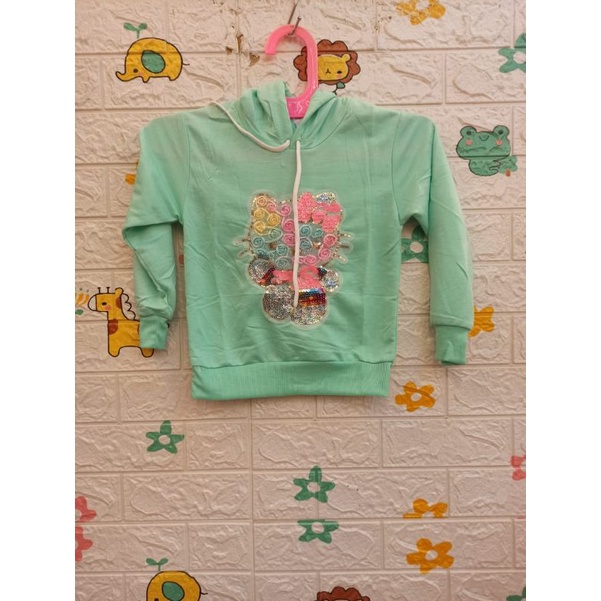 Sweater anak cewek perempuan usia 2-6 tahun