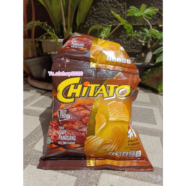 ECER Chitato rasa Sapi Panggang 15 Gr Beef Edition