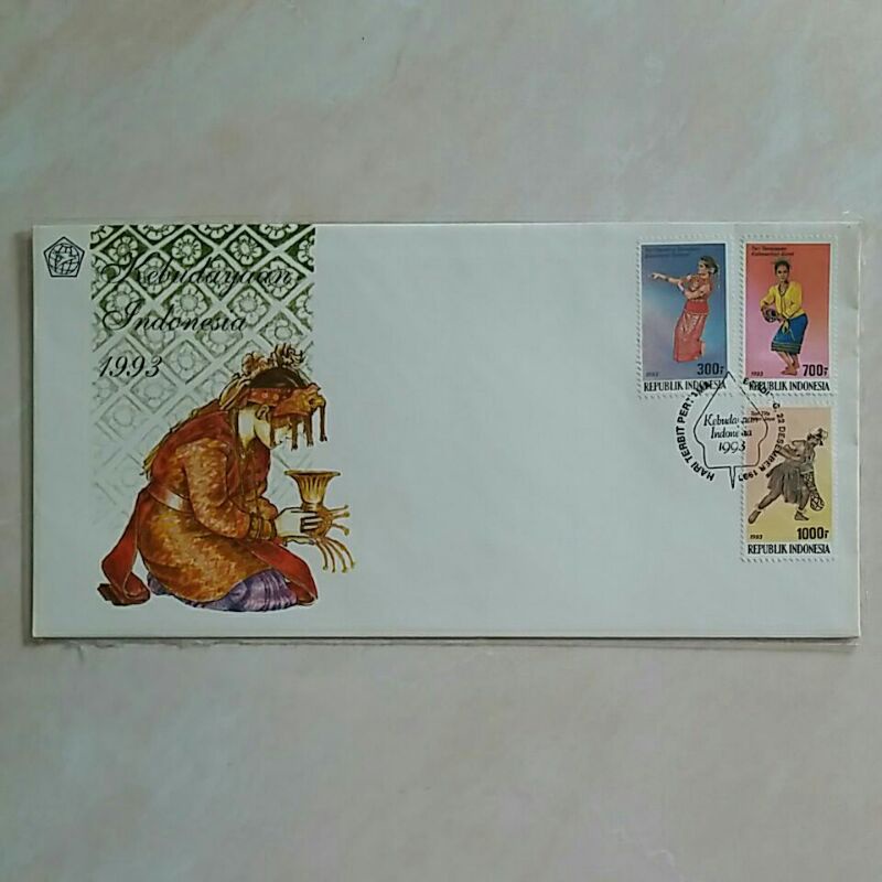 

Koleksi Filateli SHP / FDC Sámpul Hari Pertama Kebudayaan Indonesia 1993