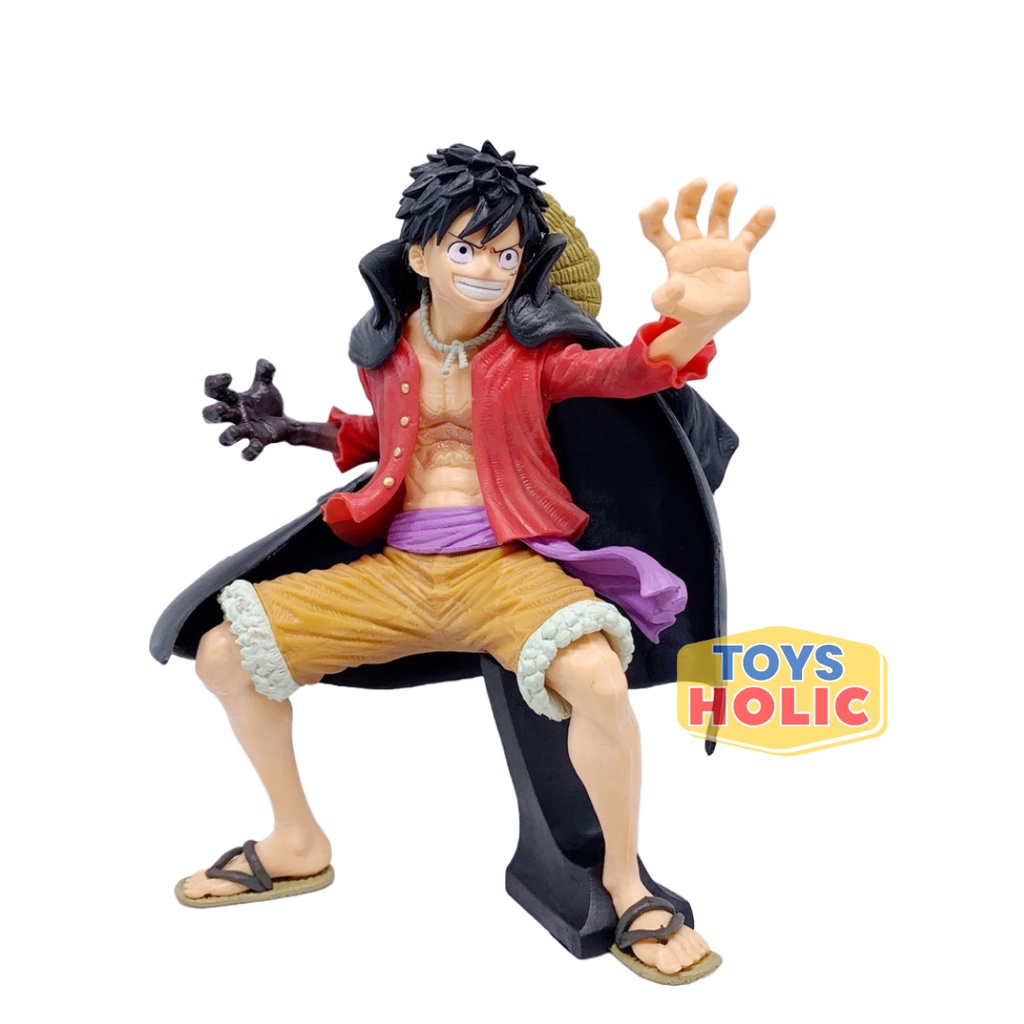 Luffy Action Figure One Piece 50Th Anniversary Jump Edition Koleksi Anime