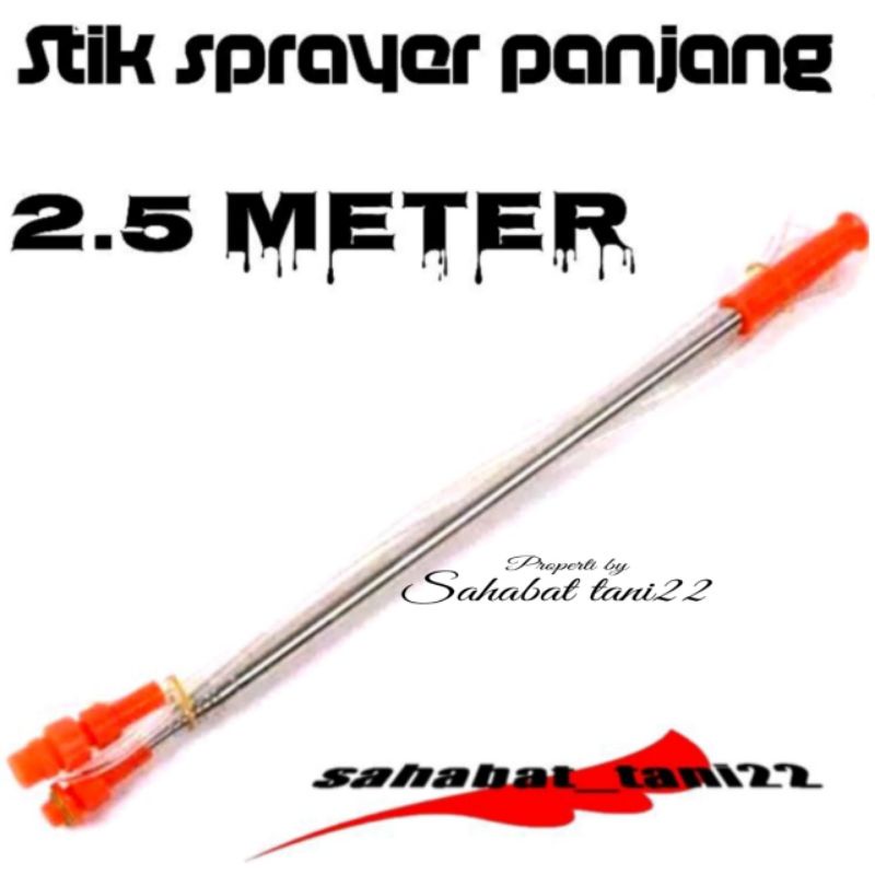 stik sprayer elektrik panjang stik sprayer teleskopik 2.5meter Stik sprayer antena elektrik stik sem