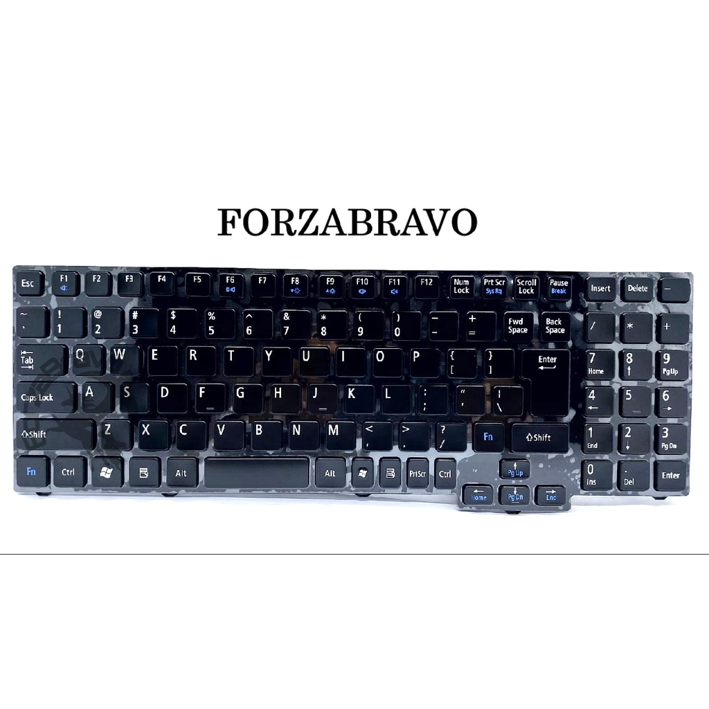 NEC Keyboard Laptop VK25 T/X-E Vk19ex Pc-vk19 VK25MX-D VK23TX VK22LX - Black