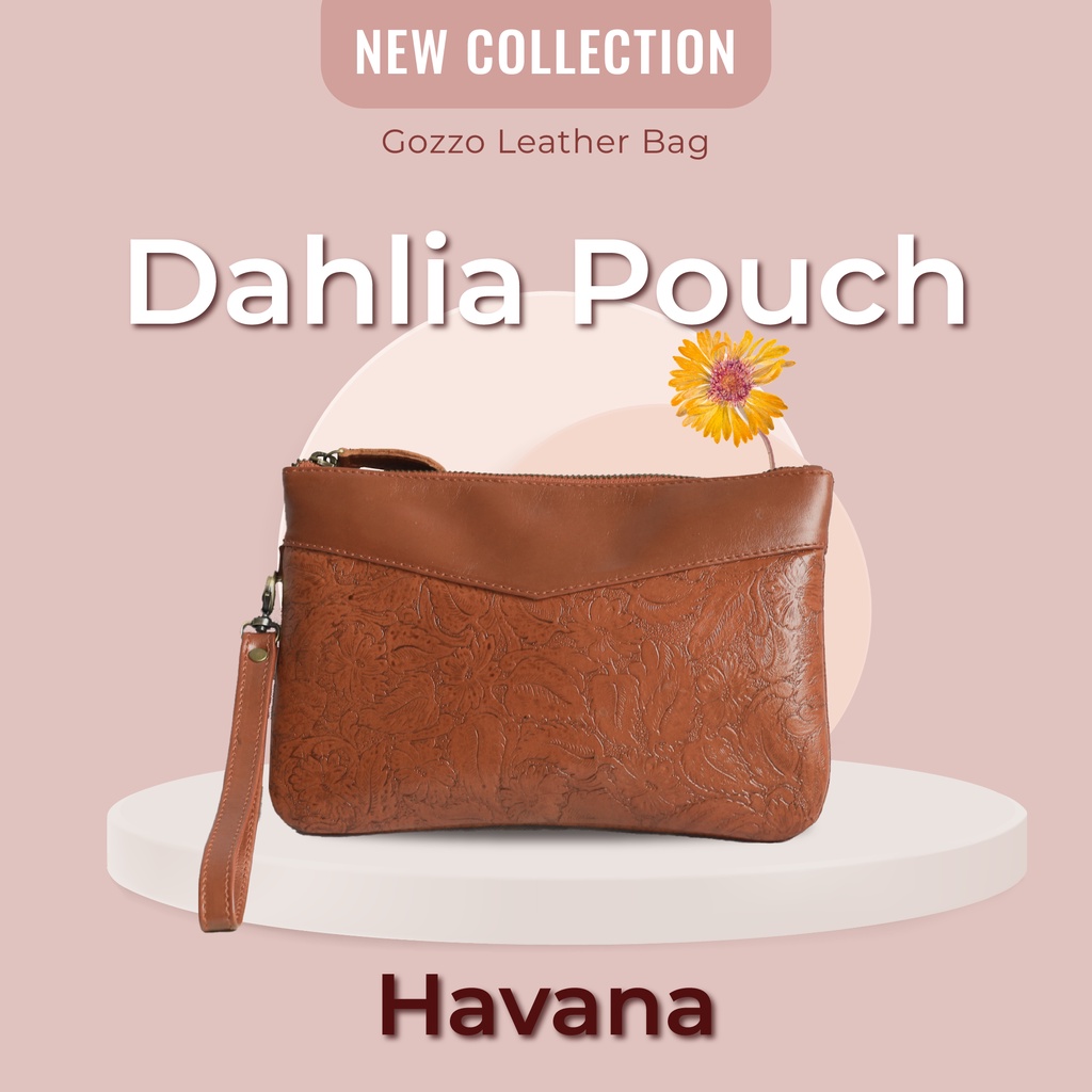 NEW!!! DAHLIA POUCH WITH 6 SLOT CARD//FREE GRAFIR NAMA DAN LOGO PERUSAHAANMU