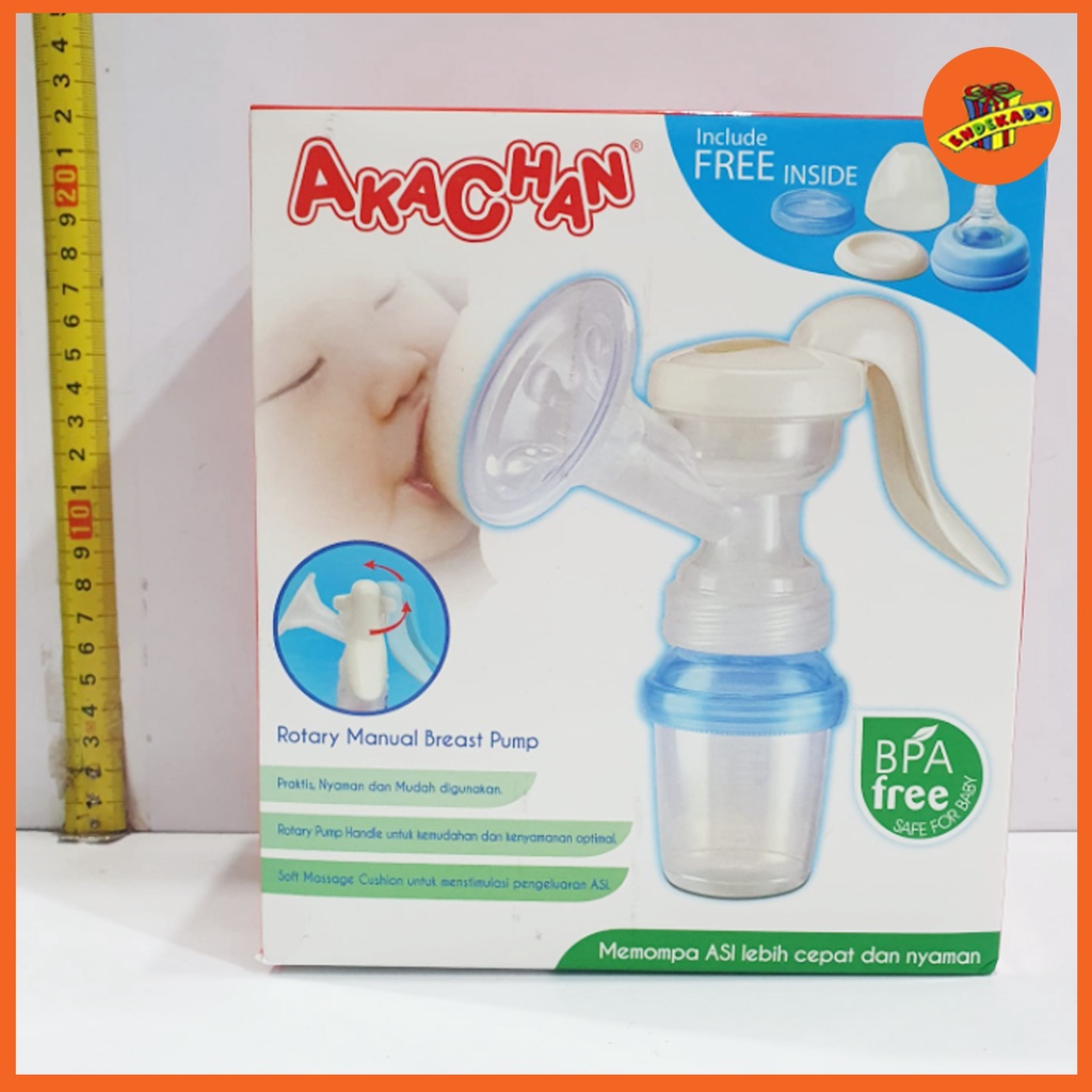 AKACHAN ROTARY MANUAL BREAST PUMP D14 - D 14 - Pompa Asi Manual