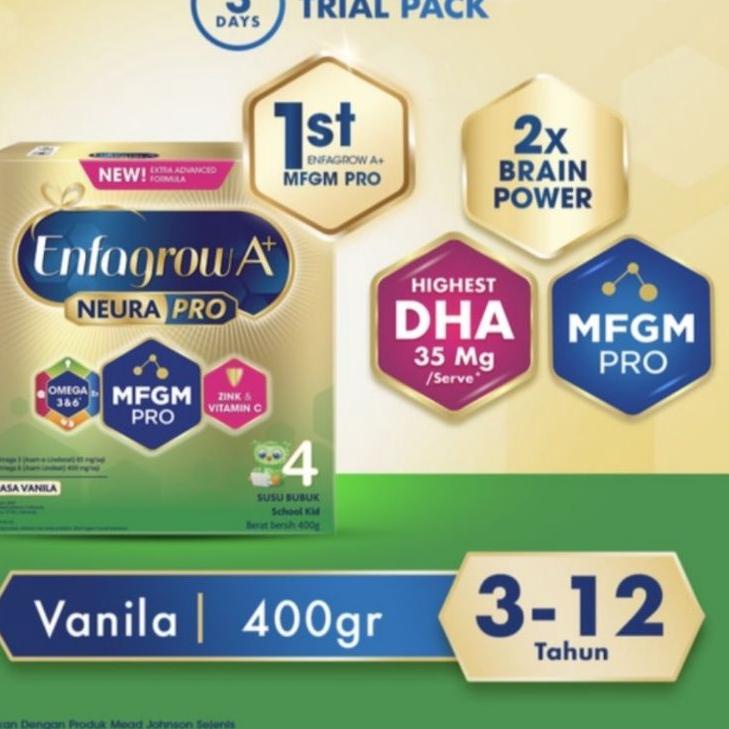 

Yang terbaru--Enfagrow A+ 4 Susu Formula Vanila 400gr