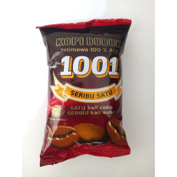 

kopi bubuk robusta 1001 (uk 95 gr)