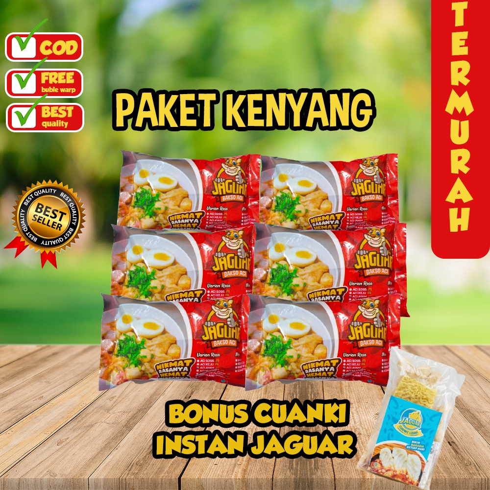 PAKET KENYANG - (BASO ACI BAKSO ACI TULANG RANGU SEBLAK INSTAN CUANKI INSTAN)