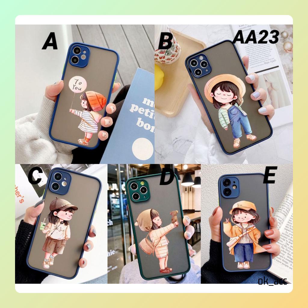 Casing Motif AA23 for Xiaomi Redmi 2 2s 3s 4A 4X 5A 5 5+ 6 6A 7 7A 8 8A 9 9A 9i Prime 9C 9T 10 10A 10C 11 Note 2 3 4 4X 5A 6 Pro 10s 11s