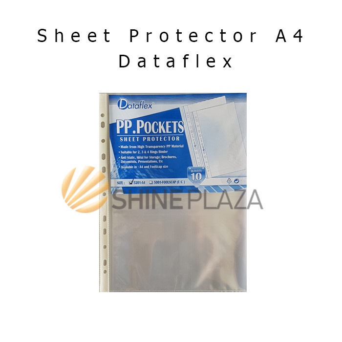 

Sheet Protector - PP Pocket A4 - Dataflex