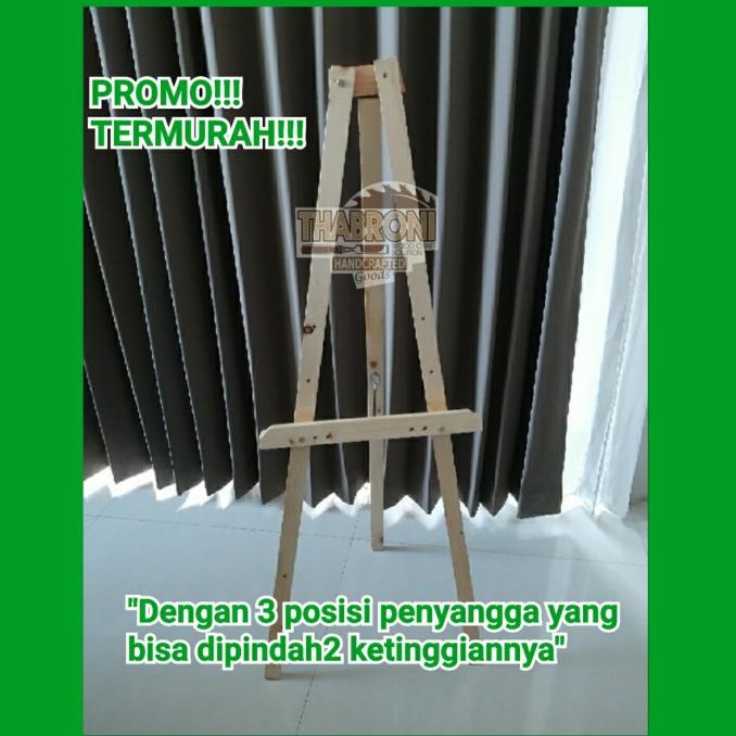 

STANDING TRIPOT 120CM KAYU KAKI PENYANGGA PAPAN TULIS KAPUR DEKORASI W