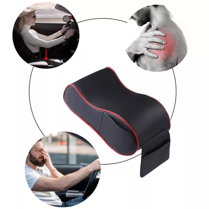 bantal siku sandaran tangan mobil arm rest handrest Universal