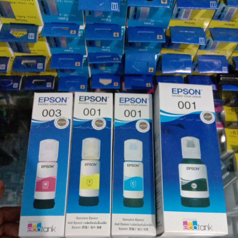 tinta epson 001 black vs warna