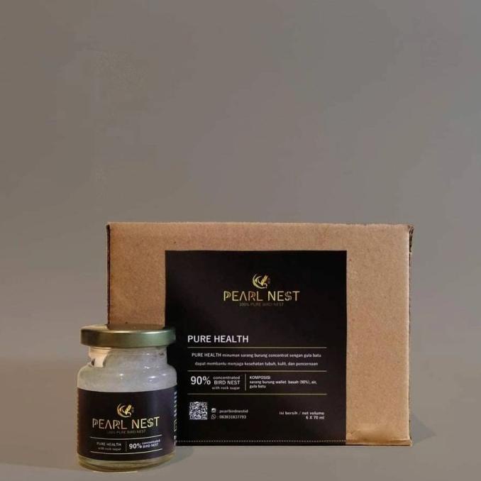 

5 X 70 ML Pearl Birds Nest Concentrate 90% Sarang Burung Wallet HARGA DISKON