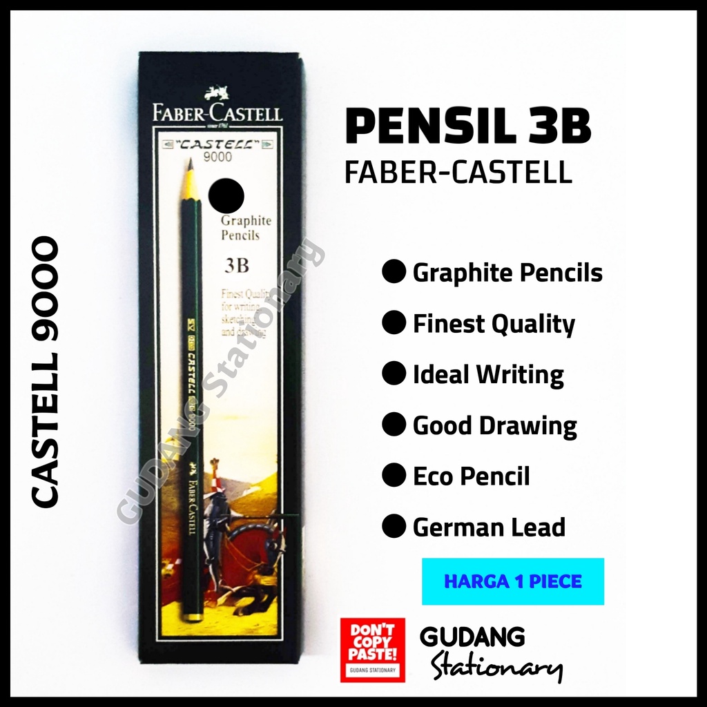 Pensil 3B FABER-CASTELL [ 1 piece ]