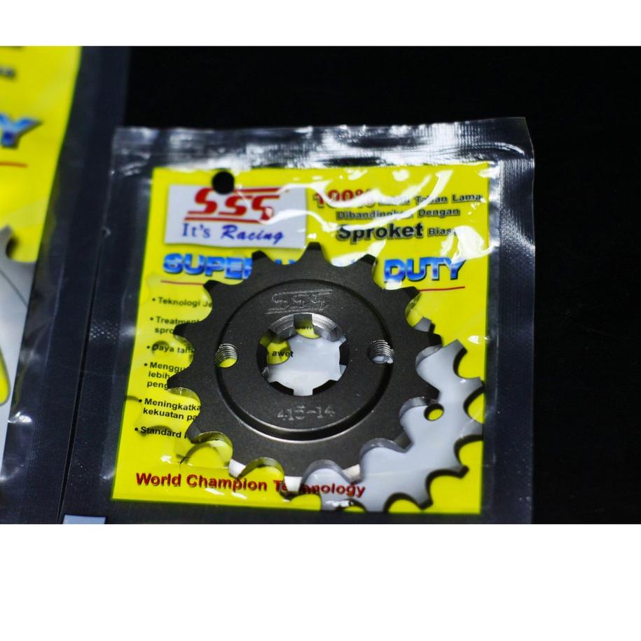 BISA COD ✔️Gear set sss Tiger CB150R CBR 150R CB CBR Megapro Sonic 150 150r GL Verza Supra GTR ukura