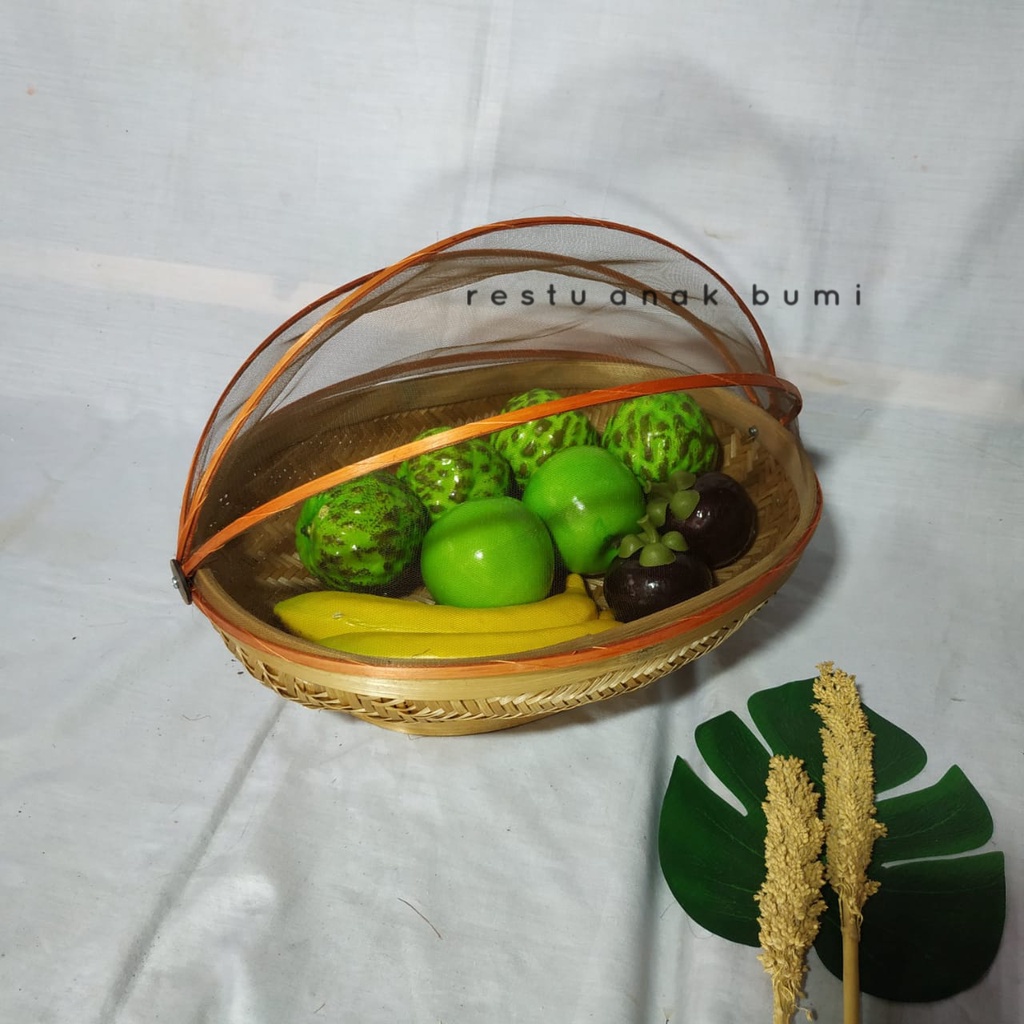 

(B132)Tudung saji oval cekung 27x22cm/makanan/hantaran/lamaran/nikahan/seserahan/foodgrade/kerajinan/catering/sembako/mendoan/hadiah/gift/kado/hampers/unik/jawa/jajanan pasar/tradisional/minuman/oleh-oleh/tumpeng/nasibox/dapur/perabotan/wadah