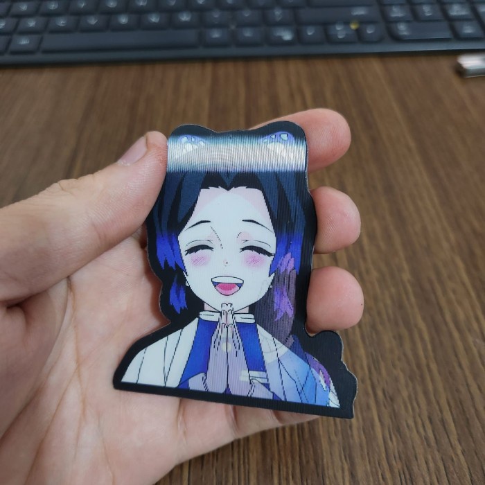 

STIKER 3D MOTION LENTICULAR ANIME - DK0184 - Demon Slayer - Shinobu