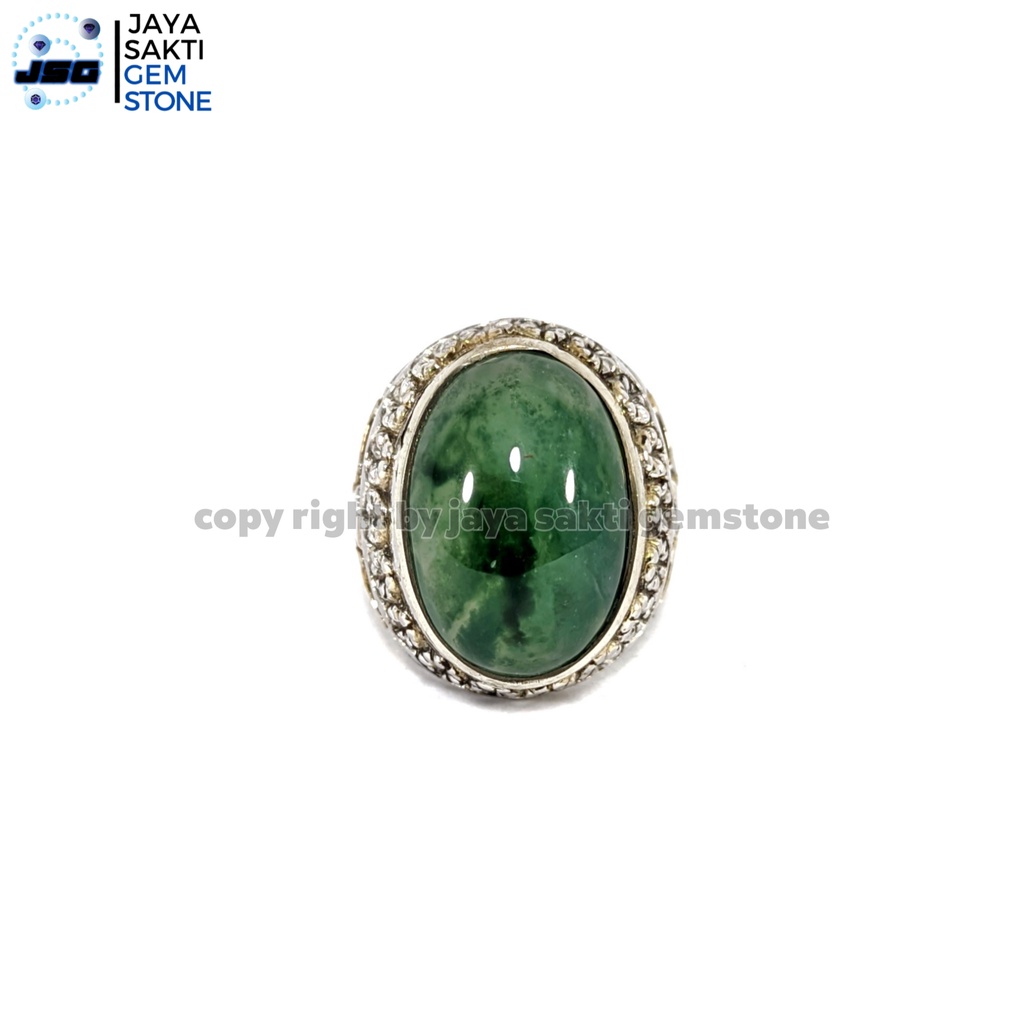 Natural Batu Akik Chrome Chalcedony CC01