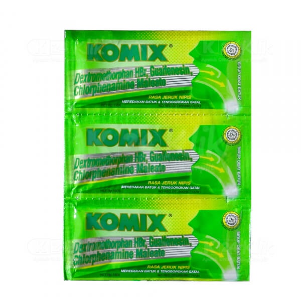 [ECER] Komix Obat Batuk Ecer Komix OBH Komix Jahe Komix Jeruk Nipis Komix Pappermint