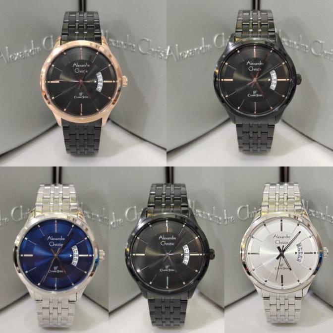 Jam Tangan Pria Alexandre Christie Ac 8678 / Ac8678 Original Tokolembar