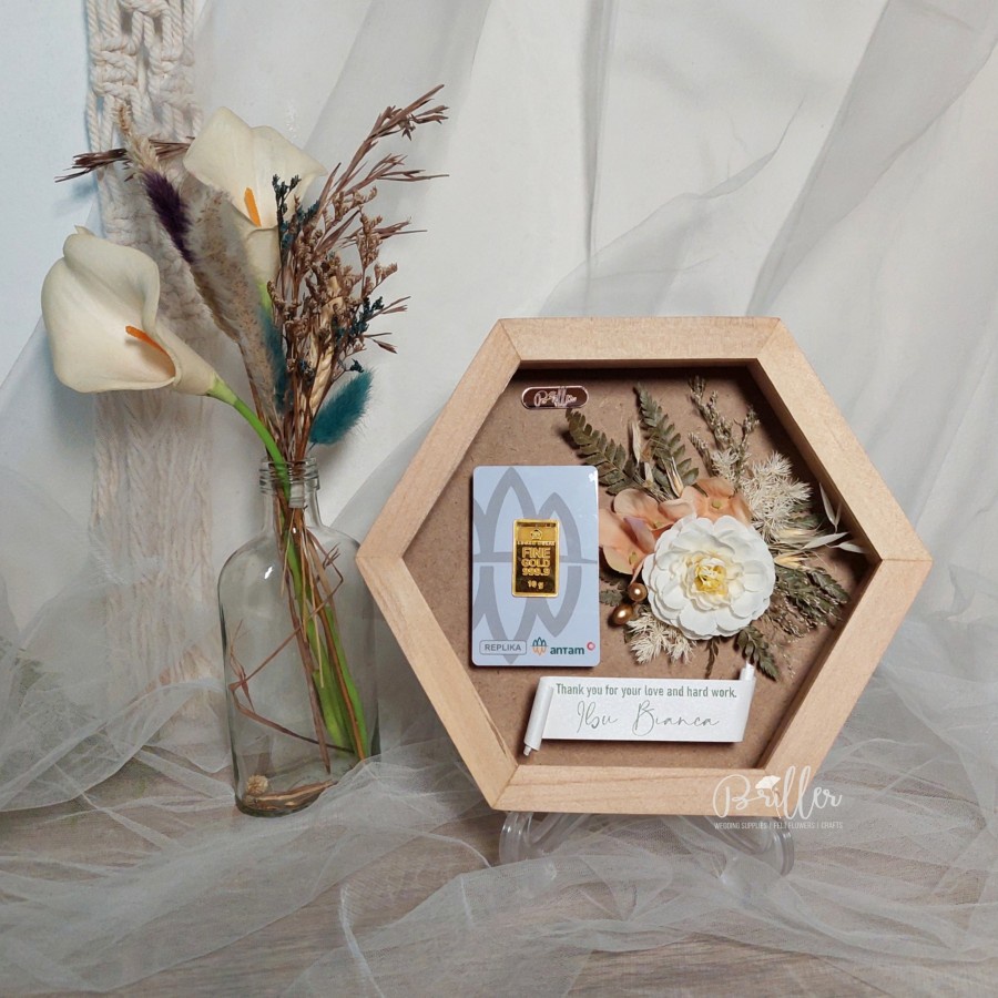Frame Logam Mulia - Brithday/Wedding/Graduation Gift - Aamber