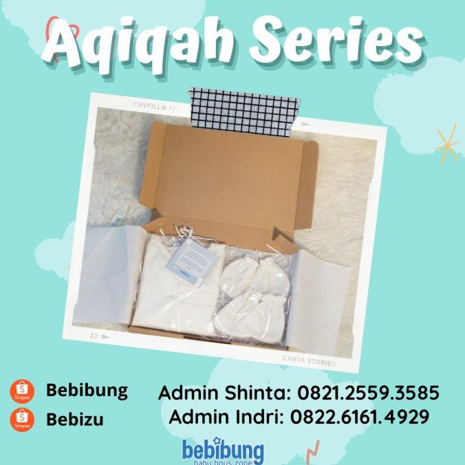 Aqiqah Series Gamis Koko Bayi Laki Putih Katun Madinah Baju Newborn