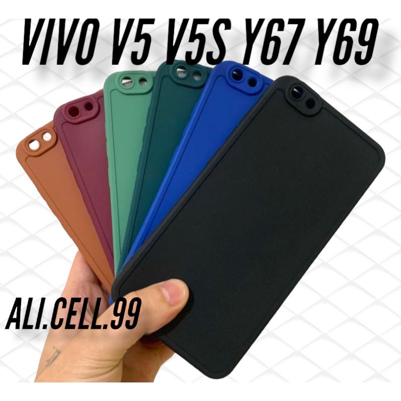 SOFT CASE PRO CAMERA VIVO V5/VIVO 1601/V5S/Y67 SILICON FULL COVER