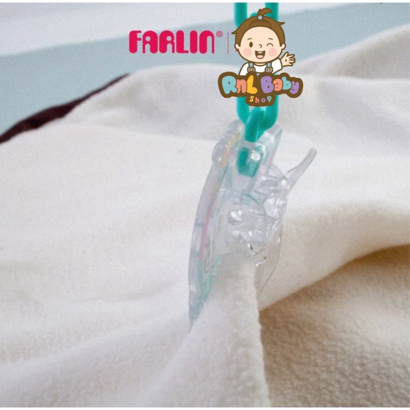 Farlin Pacifier Clip - Klip Gantungan Rantai Empeng Dot