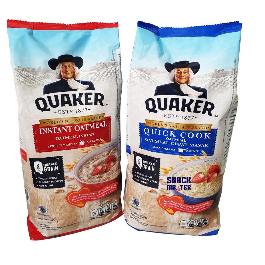 

Cuma satu hari--Quaker Oatmeal JUMBO - Netto 800 gr