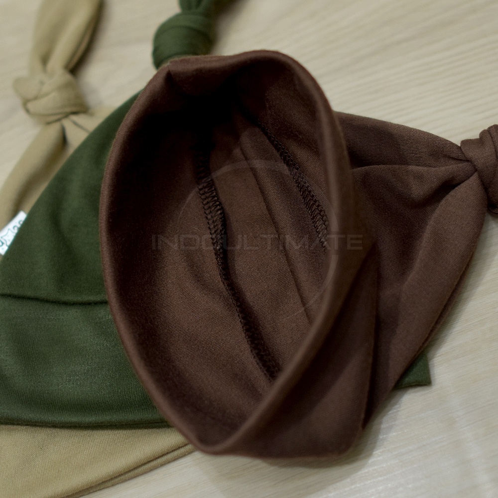 Topi Kupluk kuncir Bayi newborn BABY STAR Topi Anak BY BHS-1 Baby Hat New Born Pelindung Kepala