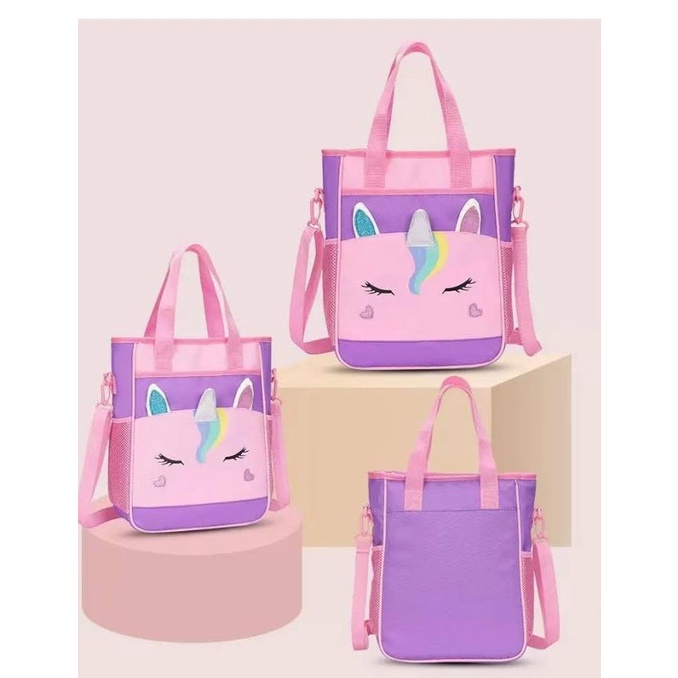 Skoola Tas Selempang Les Renang Anak Karakter Perempuan Unicorn Tuttu